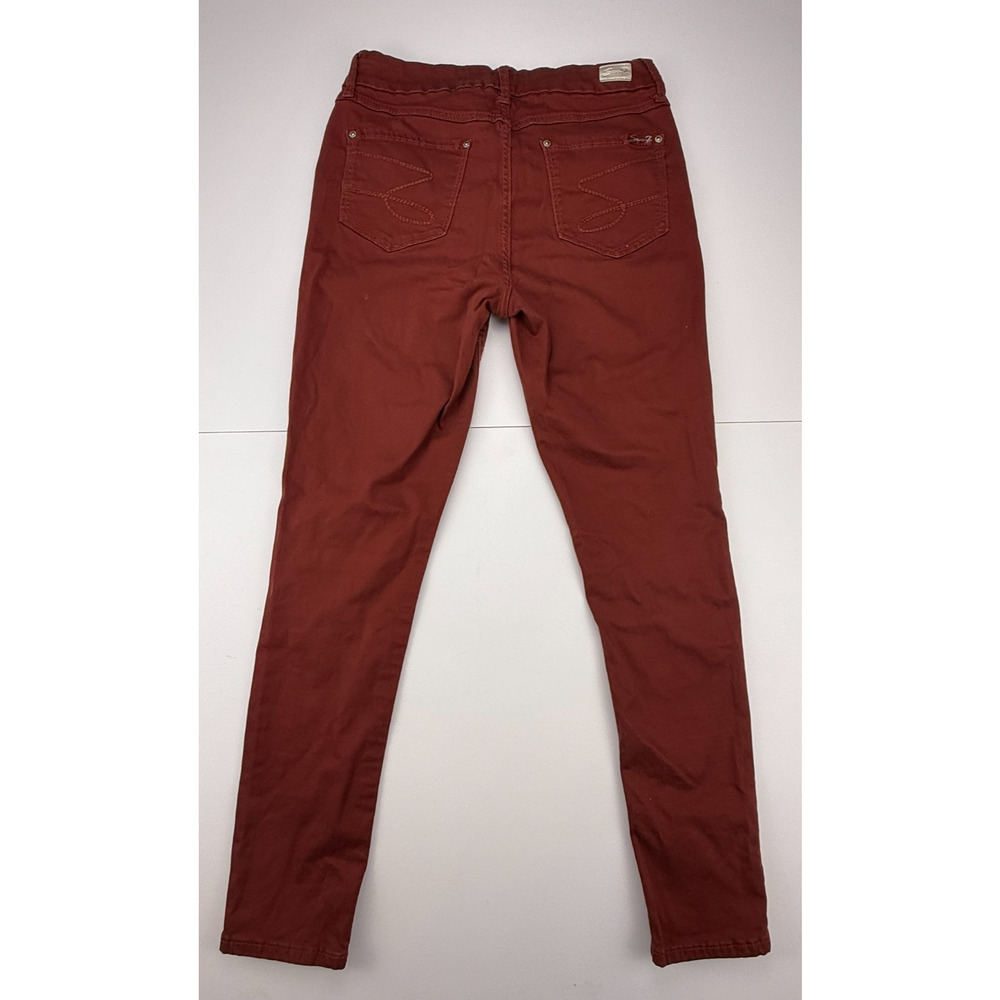 SEVEN 7 PREMIUM DENIUM TUMMYLESS HIGH RISE SKINNY BRICK SZ 8 - Picture 2 of 10